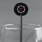 Farm House Black Plastic 5.5" Stir Stick - Round - Main