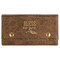 Farm House Cards & Dice Set - Rustic Brown - Front