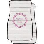 Farm House Car Floor Mats (Front Seat) (Personalized)