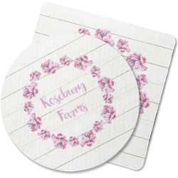 Farm House Rubber Backed Coaster (Personalized)