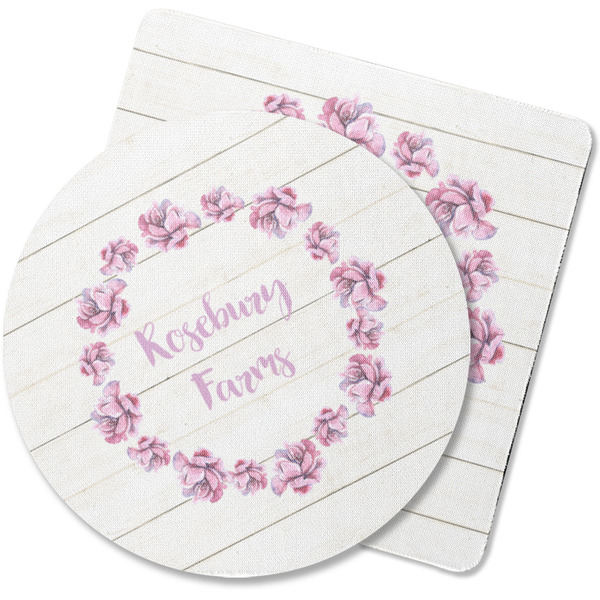 Custom Farm House Rubber Backed Coaster (Personalized)