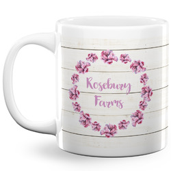 Farm House 20 Oz Coffee Mug - White (Personalized)