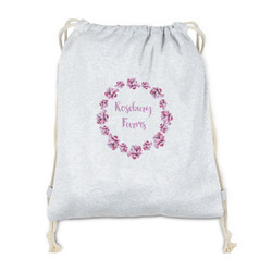 Farm House Drawstring Backpack - Sweatshirt Fleece (Personalized)