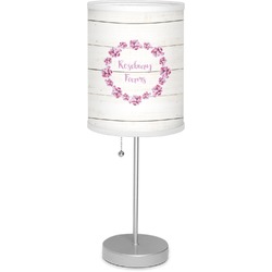 Farm House 7" Drum Lamp with Shade Linen (Personalized)