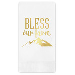 Farm House Guest Napkins - Foil Stamped