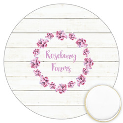 Farm House Printed Cookie Topper - 3.25" (Personalized)