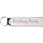 Farm House Neoprene Keychain Fob (Personalized)