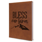 Farm House Leather Sketchbook - Large - Single Sided