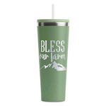 Farm House RTIC Everyday Tumbler with Straw - 28oz - Light Green - Single-Sided