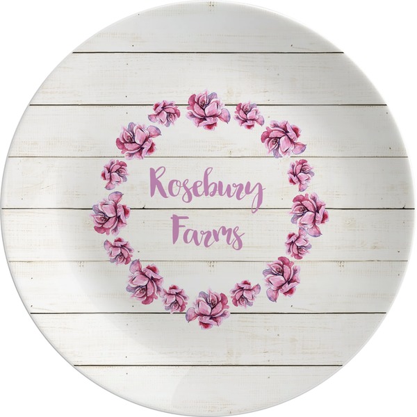 Custom Farm House Melamine Plate (Personalized)