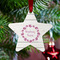 Farm House Metal Star Ornament - Lifestyle