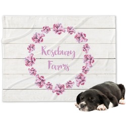 Farm House Dog Blanket - Regular (Personalized)