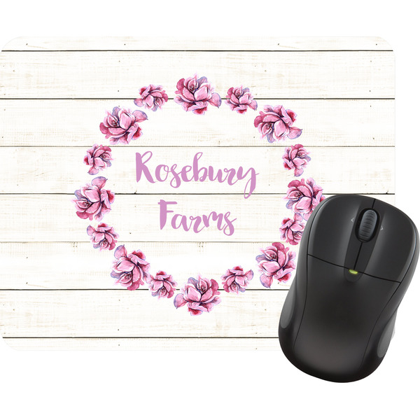 Custom Farm House Rectangular Mouse Pad (Personalized)