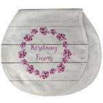 Farm House Burp Pad - Velour w/ Name or Text