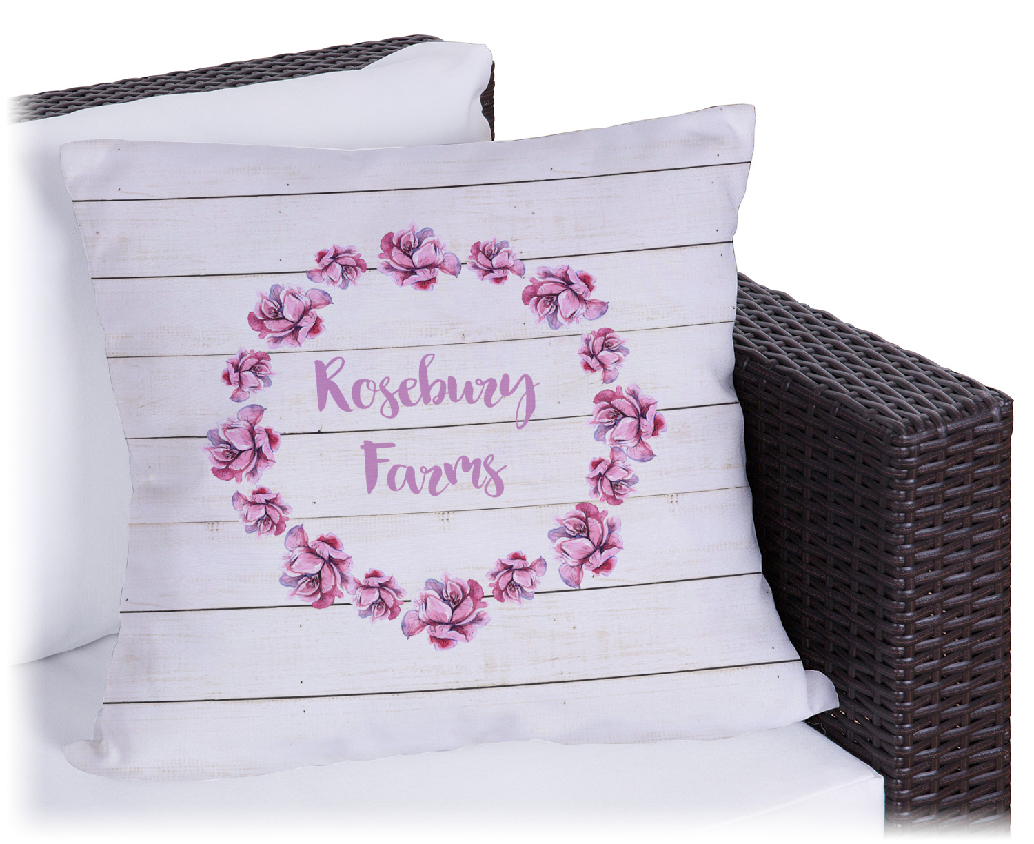 Farm House Outdoor Pillow (Personalized) - YouCustomizeIt