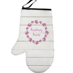 Farm House Left Oven Mitt (Personalized)