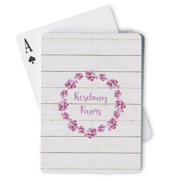 Custom Farm House Playing Cards (Personalized)