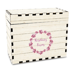 Farm House Wood Recipe Box - Full Color Print (Personalized)