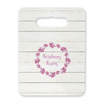 Farm House Rectangular Trivet with Handle (Personalized)