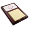 Farm House Red Mahogany Sticky Note Holder - Angle