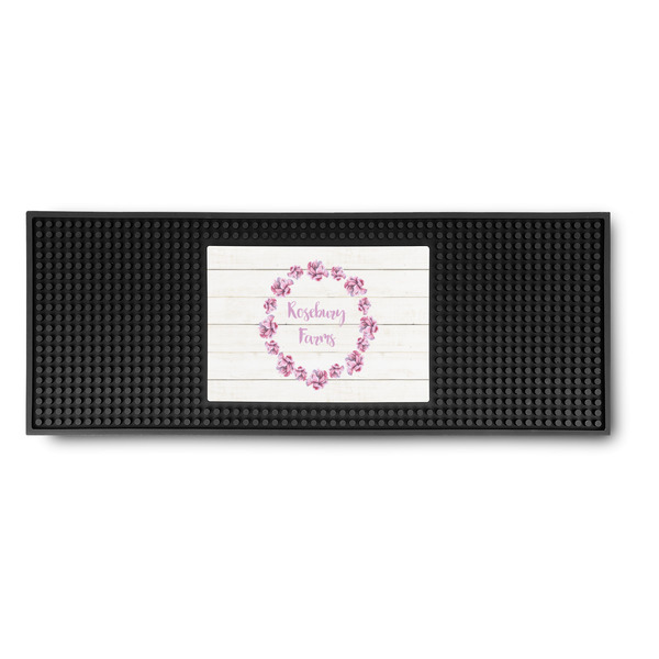 Custom Farm House Rubber Bar Mat (Personalized)