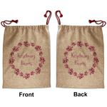 Farm House Santa Sack - Front & Back (Personalized)