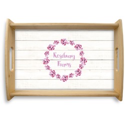 Farm House Natural Wooden Tray - Small (Personalized)