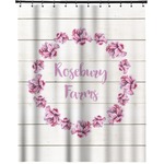 Farm House Extra Long Shower Curtain - 70"x84" (Personalized)