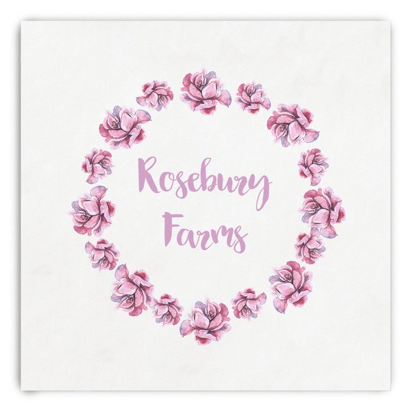 Custom Farm House Paper Dinner Napkins (Personalized)