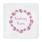 Farm House Standard Decorative Napkins (Personalized)