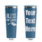 Farm House Steel Blue RTIC Everyday Tumbler - 28 oz. - Front and Back