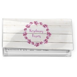 Farm House Vinyl Checkbook Cover (Personalized)