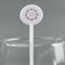 Farm House White Plastic 5.5" Stir Stick - Round - Main