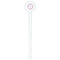 Farm House White Plastic 7" Stir Stick - Round - Single Stick