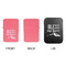 Farm House Windproof Lighters - Pink, Single Sided, w Lid - APPROVAL