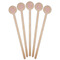 Farm House Wooden 7.5" Stir Stick - Round - Fan View