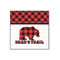 Lumberjack Plaid 12x12 Wood Print - Front View