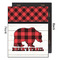 Lumberjack Plaid 16x20 Wood Print - Front & Back View