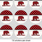 Lumberjack Plaid 2" Multipurpose Round Labels - Sheet