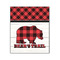 Lumberjack Plaid 20x24 Wood Print - Front View