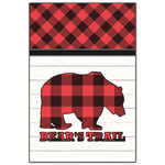 Lumberjack Plaid Wood Print - 20x30 (Personalized)