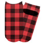 Lumberjack Plaid Adult Ankle Socks