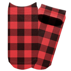 Lumberjack Plaid Adult Ankle Socks