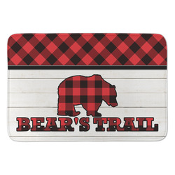 Lumberjack Plaid Anti-Fatigue Kitchen Mat (Personalized)