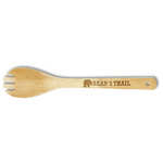 Lumberjack Plaid Bamboo Spork - Double Sided (Personalized)