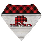 Lumberjack Plaid Bandana Bib (Personalized)