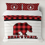 Lumberjack Plaid Duvet Cover Set - King (Personalized)