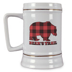 Lumberjack Plaid Beer Stein (Personalized)