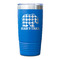 Lumberjack Plaid Blue Polar Camel Tumbler - 20oz - Single Sided - Approval