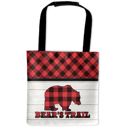 Lumberjack Plaid Auto Back Seat Organizer Bag (Personalized)